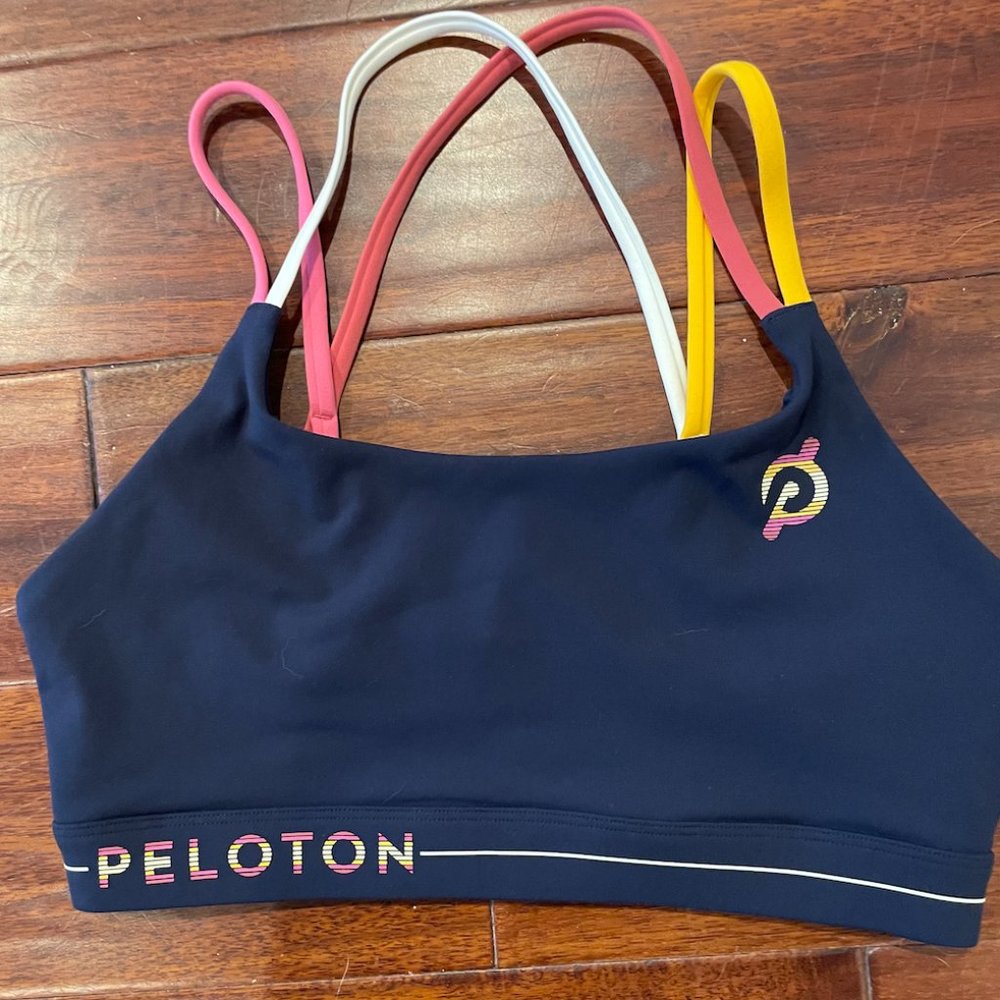 peloton cadent strappy bra!